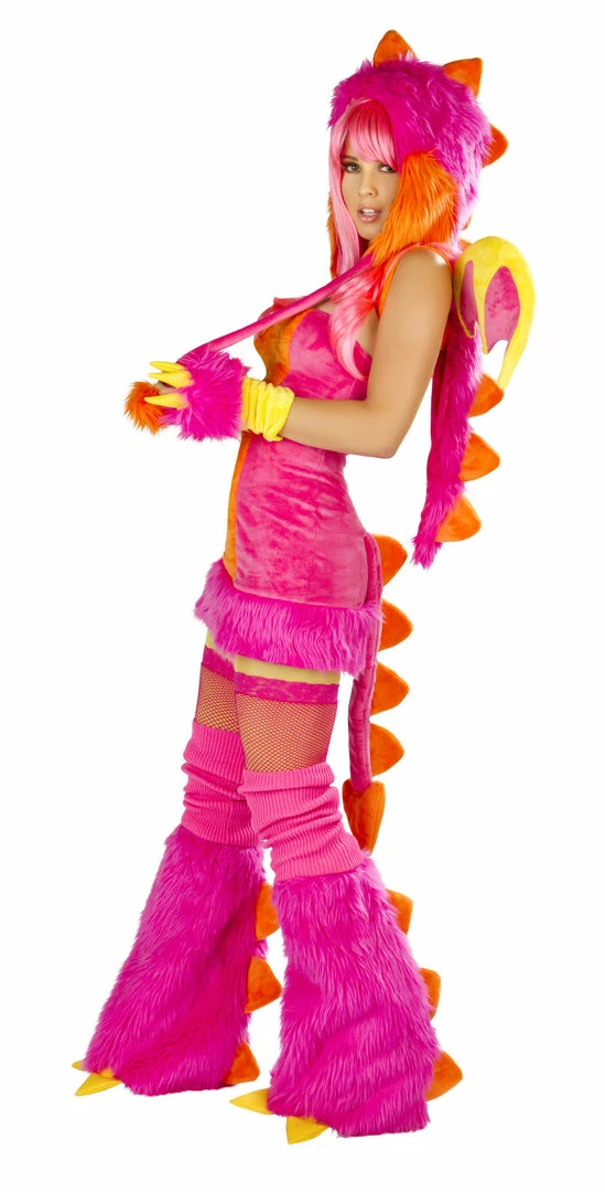 J Valentine CS154 - Pink Dragon Gloves ACCESSORIES 3 J Valentine CS154 - Pink Dragon Gloves ACCESSORIES