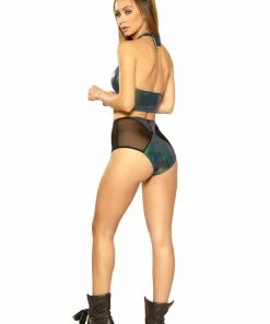 J Valentine FF105 - DIAMOND HIGH-WAIST SHORT BOTTOMS 12 J Valentine FF105 - DIAMOND HIGH-WAIST SHORT BOTTOMS