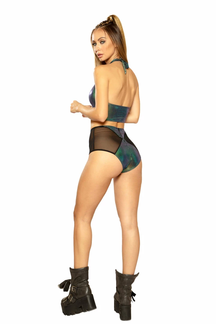 J Valentine FF105 - DIAMOND HIGH-WAIST SHORT BOTTOMS 7 J Valentine FF105 - DIAMOND HIGH-WAIST SHORT BOTTOMS