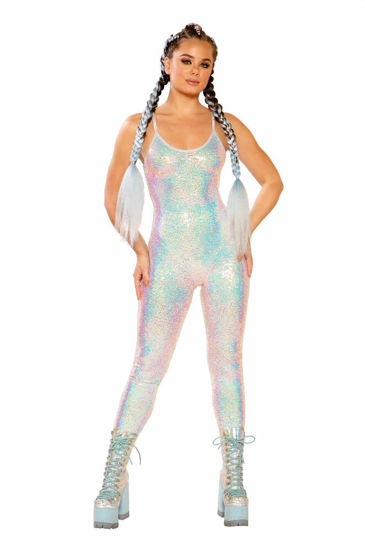 J Valentine FF143 - STRETCH SEQUIN CATSUIT 3 J Valentine FF143 - STRETCH SEQUIN CATSUIT
