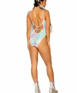 J Valentine FF144 - STRETCH SEQUIN BODYSUIT ONE PIECES
