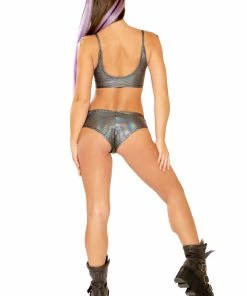 J Valentine BOTTOMS FF262 - METALLIC TINY SHORT