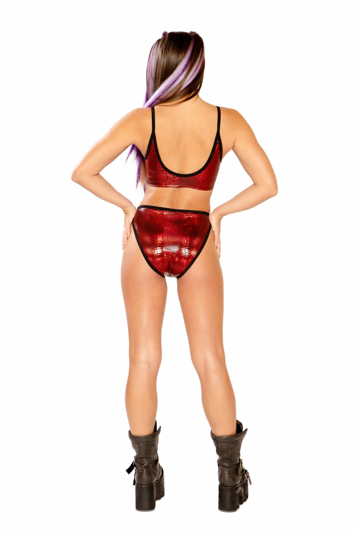 J Valentine FF264 - METALLIC HIGH-WAIST BOTTOM BOTTOMS 12 J Valentine FF264 - METALLIC HIGH-WAIST BOTTOM BOTTOMS