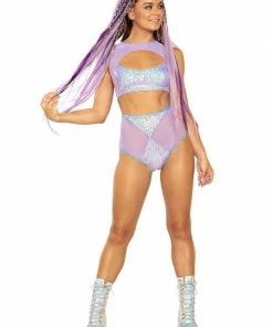 J-Valentine FF328 - Diamond High-Waist Short BOTTOMS 11 J-Valentine FF328 - Diamond High-Waist Short BOTTOMS