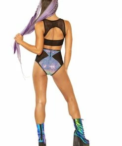 J-Valentine FF328 - Diamond High-Waist Short BOTTOMS