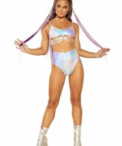 J-Valentine BOTTOMS FF342 - High-Cut High-Waist Short