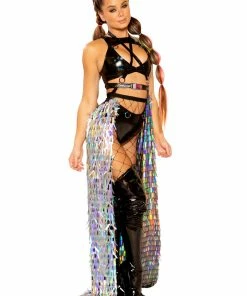 J-Valentine, Inc TOPS FF540 - PVC Holographic Clip Top 8 J-Valentine, Inc TOPS FF540 - PVC Holographic Clip Top