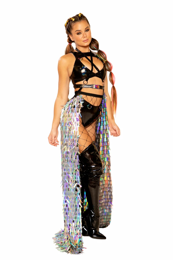 J-Valentine, Inc TOPS FF540 - PVC Holographic Clip Top 5 J-Valentine, Inc TOPS FF540 - PVC Holographic Clip Top
