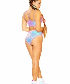 J-Valentine, Inc FF382 - High-Leg Sequin Short