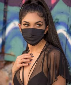 J-Valentine, Inc FF551 - Heavy Performance Stretch Pleated Mask ACCESSORIES