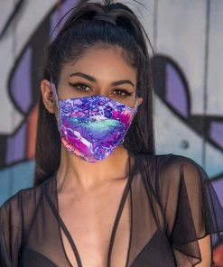 J-Valentine, Inc FF552 - Heavy Brazilian Spandex Pleated Mask