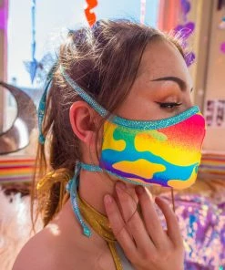 J-Valentine, Inc ACCESSORIES FF555 - Heavy Brazilian Spandex Tailored Mask 14 J-Valentine, Inc ACCESSORIES FF555 - Heavy Brazilian Spandex Tailored Mask