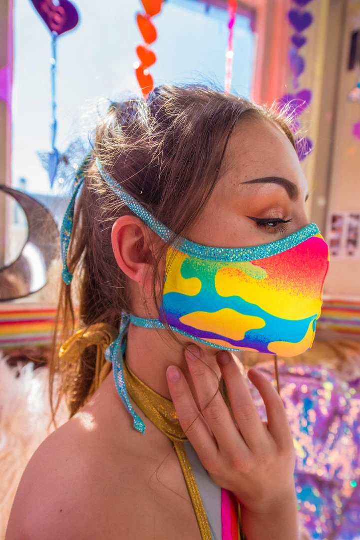 J-Valentine, Inc ACCESSORIES FF555 - Heavy Brazilian Spandex Tailored Mask 7 J-Valentine, Inc ACCESSORIES FF555 - Heavy Brazilian Spandex Tailored Mask