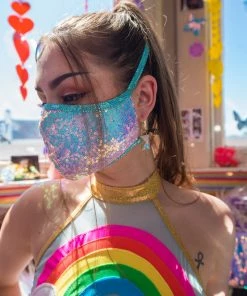 J-Valentine, Inc FF556 - Sequin Tailored Mask 15 J-Valentine, Inc FF556 - Sequin Tailored Mask