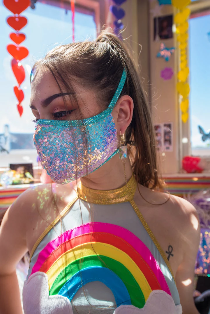 J-Valentine, Inc FF556 - Sequin Tailored Mask 5 J-Valentine, Inc FF556 - Sequin Tailored Mask