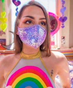 J-Valentine, Inc FF556 - Sequin Tailored Mask 16 J-Valentine, Inc FF556 - Sequin Tailored Mask