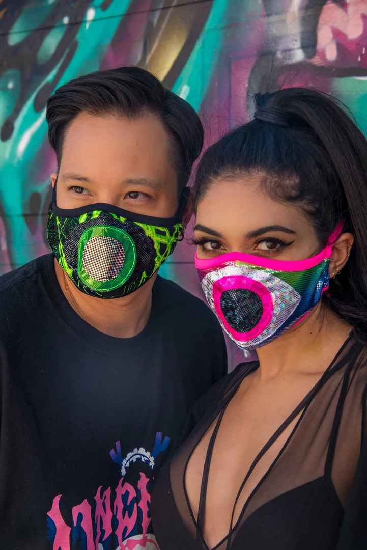 J-Valentine, Inc ACCESSORIES FF559 - Eyeball Tailored Mask 8 J-Valentine, Inc ACCESSORIES FF559 - Eyeball Tailored Mask