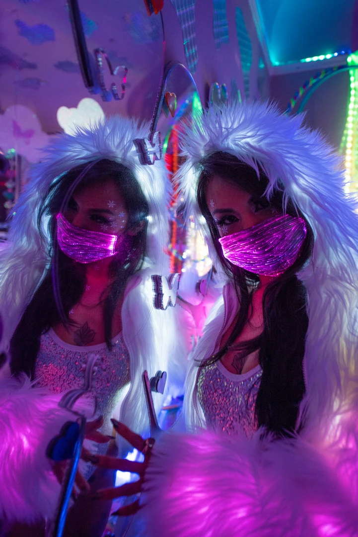 J-Valentine, Inc FF562 - Fiber Optic Rechargeable Mask 5 J-Valentine, Inc FF562 - Fiber Optic Rechargeable Mask