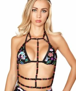J Valentine ACCESSORIES FF608 - Beaded Harness