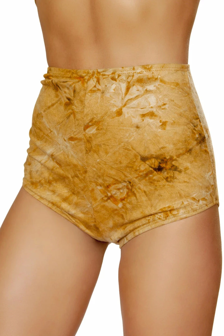 J-Valentine Catalog FF693 - Rusty Tie-Dye Faux Suede High Waist Short BOTTOMS 3 J-Valentine Catalog FF693 - Rusty Tie-Dye Faux Suede High Waist Short BOTTOMS