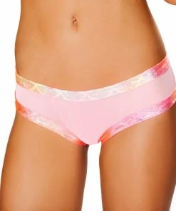 J-Valentine Catalog FF841 - Sheer Shorts With Trim Band