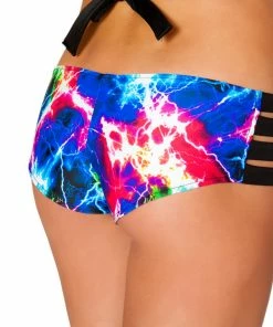 J Valentine BOTTOMS FF921 - Tricot No Seam Strappy Short