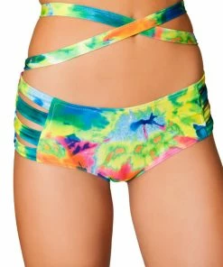 J Valentine BOTTOMS FF921 - Tricot No Seam Strappy Short