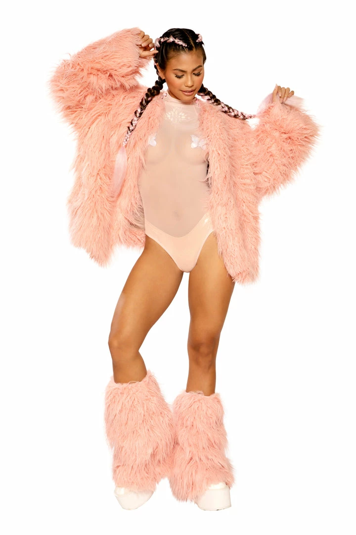 J Valentine CC226 - SHAGGY MOHAIR LEGWARMER 3 J Valentine CC226 - SHAGGY MOHAIR LEGWARMER