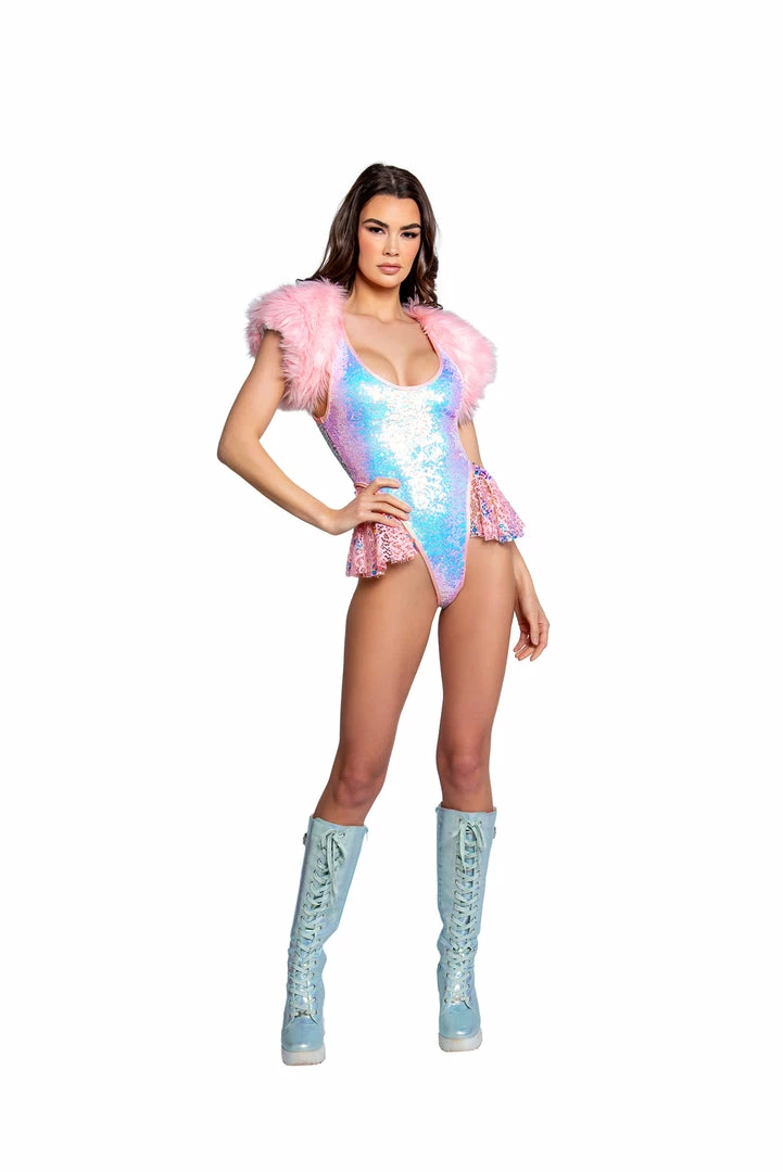 J-Valentine, Inc ONE PIECES FR104 - Sequin Ballerina Bodysuit 5 J-Valentine, Inc ONE PIECES FR104 - Sequin Ballerina Bodysuit