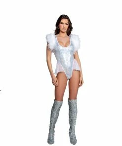 J-Valentine, Inc ONE PIECES FR104 - Sequin Ballerina Bodysuit 22 J-Valentine, Inc ONE PIECES FR104 - Sequin Ballerina Bodysuit