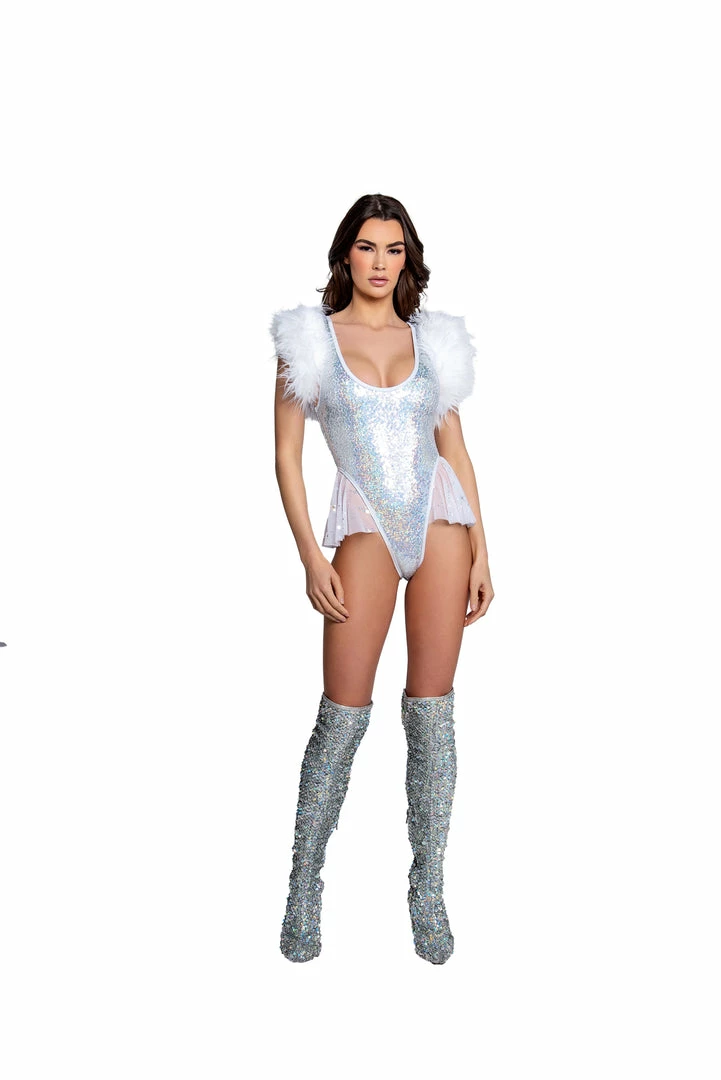 J-Valentine, Inc ONE PIECES FR104 - Sequin Ballerina Bodysuit 12 J-Valentine, Inc ONE PIECES FR104 - Sequin Ballerina Bodysuit