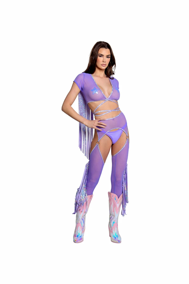 J-Valentine, Inc FireFly Catalogs FR111 - Karma Cowgirl Fringe Chaps 11 J-Valentine, Inc FireFly Catalogs FR111 - Karma Cowgirl Fringe Chaps