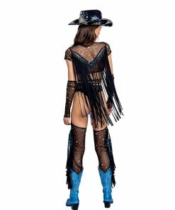 J-Valentine, Inc FR110 - Karma Cowgirl Fringe Wrap Top 21 J-Valentine, Inc FR110 - Karma Cowgirl Fringe Wrap Top