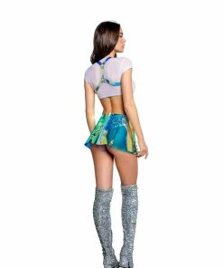 J-Valentine, Inc TOPS FR121 - Star Mesh Cap Sleeve Top 14 J-Valentine, Inc TOPS FR121 - Star Mesh Cap Sleeve Top