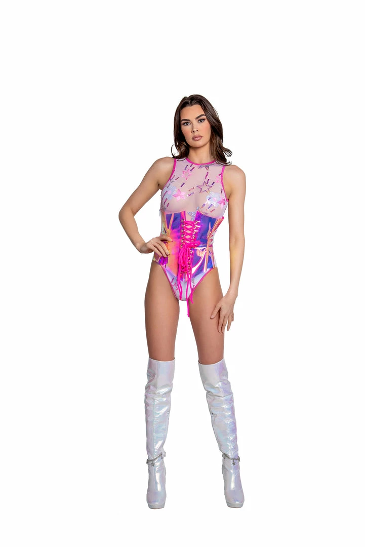 J-Valentine, Inc FF279 - Holographic Vinyl Waist Cincher ACCESSORIES 6 J-Valentine, Inc FF279 - Holographic Vinyl Waist Cincher ACCESSORIES