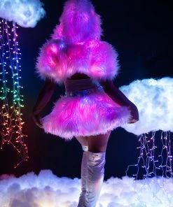 J-Valentine, Inc TOPS FR150 - Light-Up Hooded Shrug