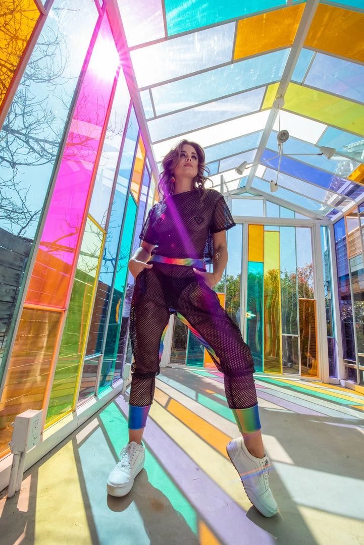 J-Valentine, Inc BOTTOMS FS151 - Net Joggers 3 J-Valentine, Inc BOTTOMS FS151 - Net Joggers