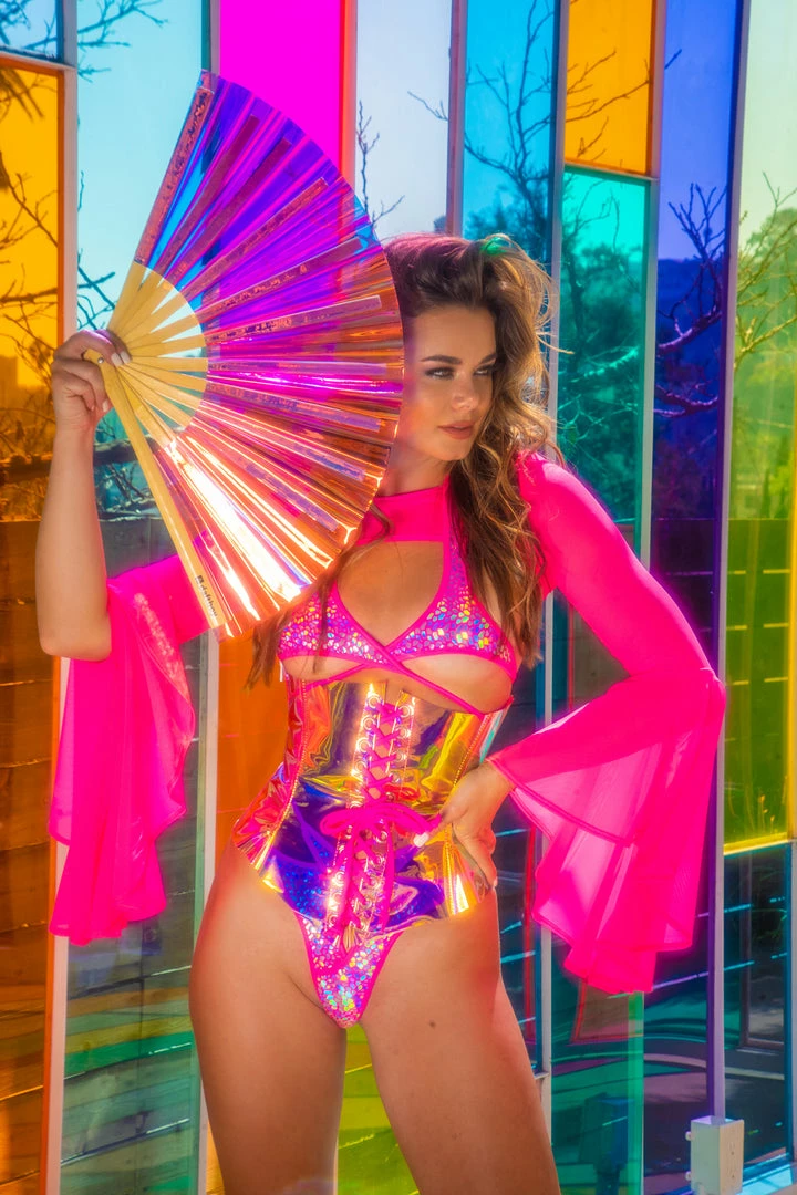 J-Valentine, Inc FS189 - Bell Sleeve Shrug TOPS 10 J-Valentine, Inc FS189 - Bell Sleeve Shrug TOPS