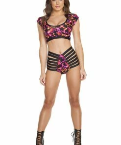 J Valentine RB220 - Crop Top